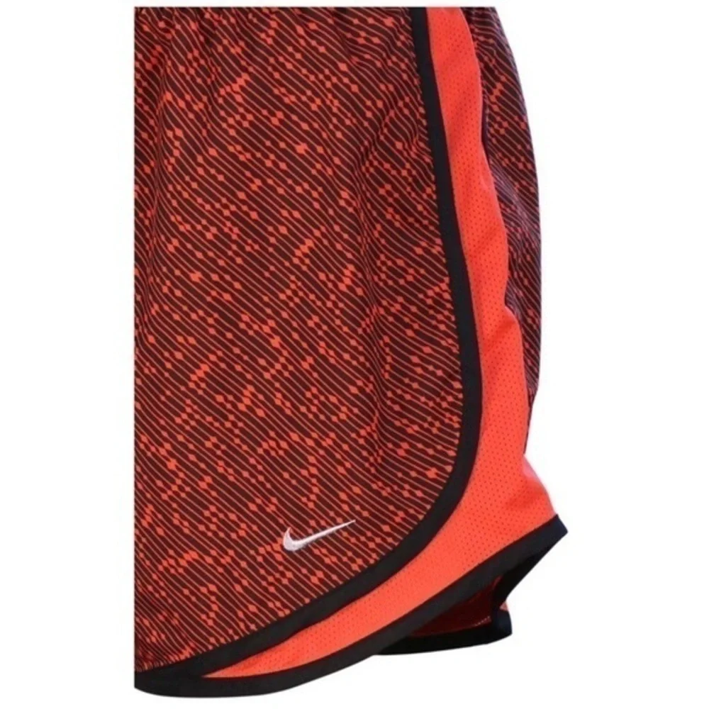 Nike Red Print Tempo Dri-Fit Running Shorts Size XS